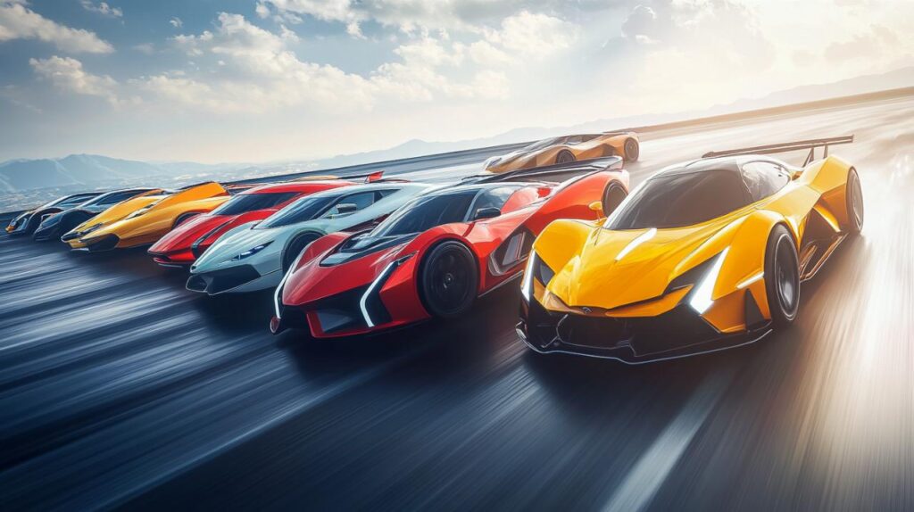 Les 10 voitures les plus rapides au monde : quand l’électrique défie les supercars